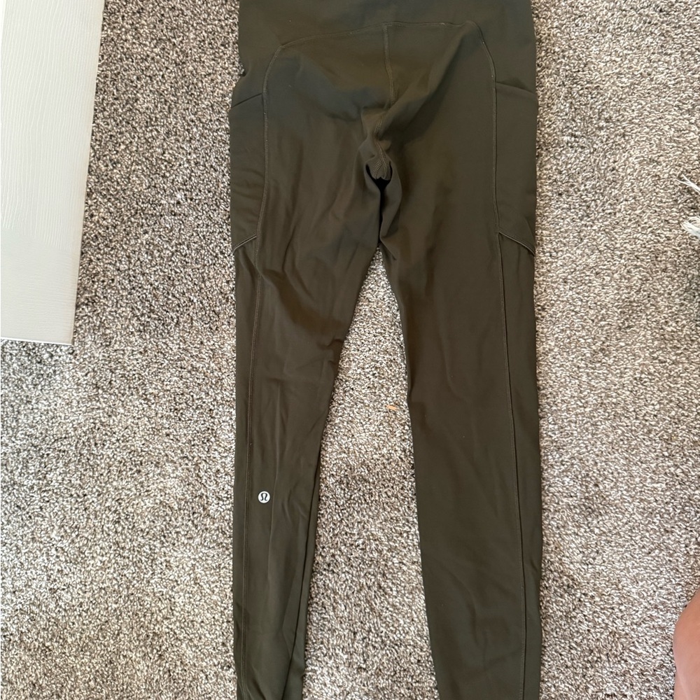 Lululemon Athletica Olive Jumpsuit